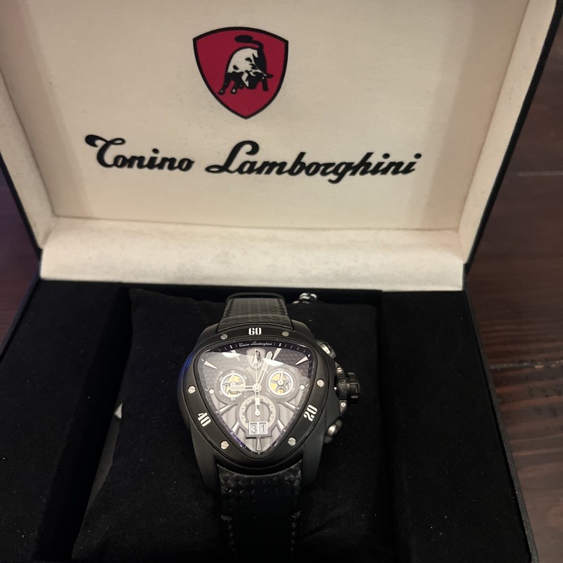 Tonino Lamborghini Products Series Spyder 1104 Chrono, Mens Watch, , New, COA