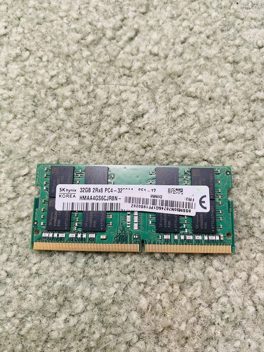 PC4-25600 (DDR4-3200) Bus Speed Computer RAM 32 GB Capacity per