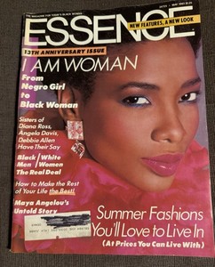 Vintage 1983 ESSENCE Magazine 13th Anniversary Issue - Maya Angelou Untold Story