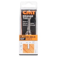 CMT 811.564.11 Solid Carbide Straight Bit for Routers DWP611, 1617, RT0701C
