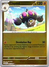 Claydol - Reverse Holo Uncommon ME04: Chaos Rising 047/086 NM