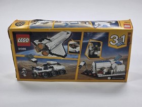 Sealed LEGO Creator 31066 Space Shuttle Explorer 3in1 285pcs Retired Damaged Box