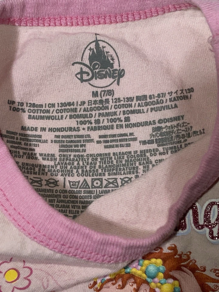 Vintage Y2K 2000s Fancy Nancy Pink Girls 7/8 Disney Shirt - Image 4 of 4