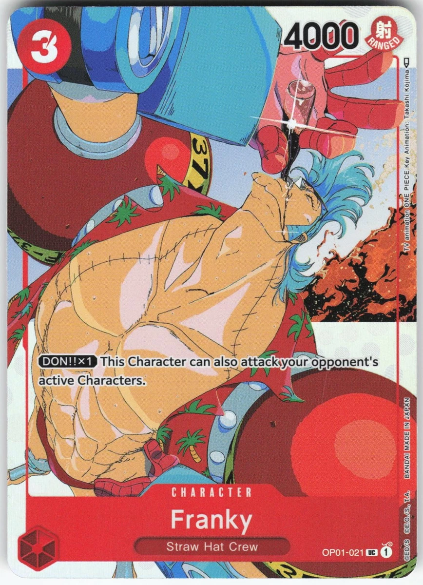 25+ Franky OP01-021 One Piece Promotion Cards for sale | Updated
