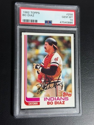 1982 Bo Diaz #258