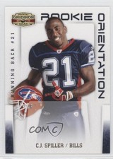 2010 Panini Gridiron Gear Rookie Orientation Gold 58/100 CJ Spiller #23 1b9