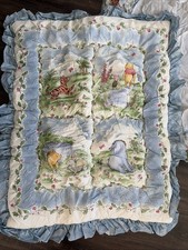 Classic Winnie The Pooh SPRING MEADOW Crib Comforter  Fitted Sheet PLUS MORE