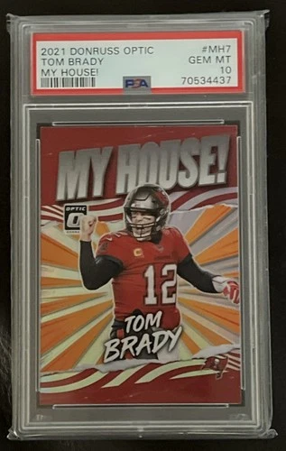 2021 Donruss Optic - My House! Tom Brady #MH-7 PSA 10