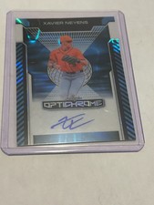 2025 LEAF OPTICHROME AUTOGRAPH XAVIER NEYENS   ASTROS ROOKIE  #3/7