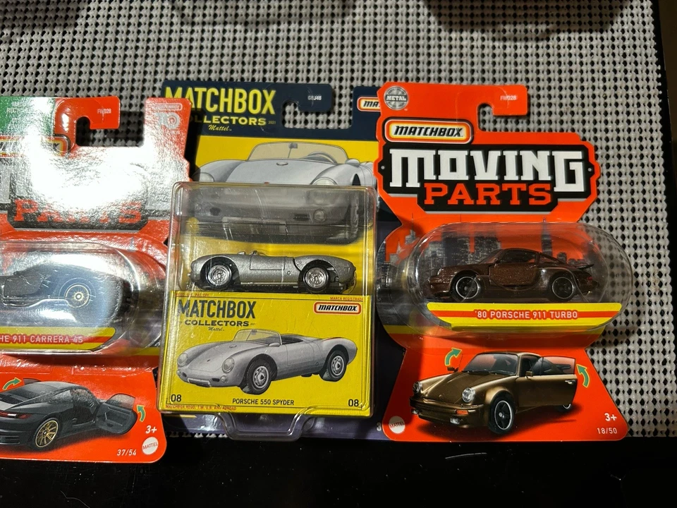 Matchbox - ¡¡PORSCHES!! 70 Aniversario, Piezas Mudanzas y Coleccionistas!! 🔥🔥 Foto 3 de 4