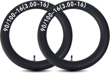2 PCS 90/100-16 Dirt Bike Tube 3.00-16 Inner Tube