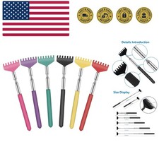 6 Pack Extendable Back Scratcher - Portable Telescoping Metal Back Scratchers...