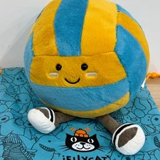 Jellycat 11.8 in Amuseables Sports Beach Volley Stuffed Toys Doll Gift