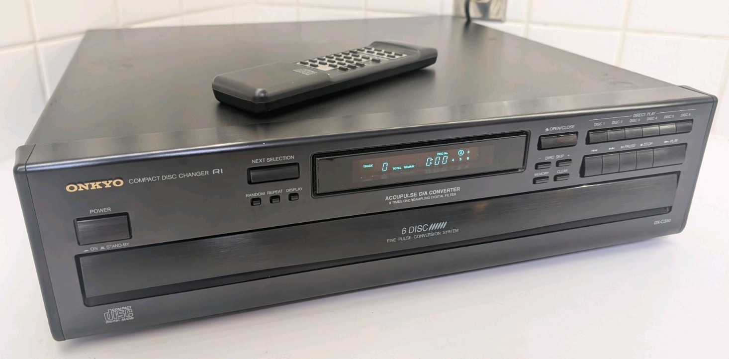 Vintage Onkyo DX-C330 CD Changer *With Remote*