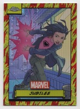 2024 Topps Chrome Marvel Jubilee #46 Human Torch Refractor /39