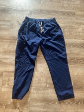 Hanes Comfort Fit Straight Leg Scrub Pant, Navy Blue Size XL