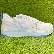 Nike C1TY Skyline Mens Size 7.5 White Blue Athletic Lifestyle Shoes Sneakers