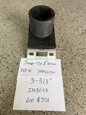 Snap-on Tools 3-38 Inch Shallow Impact Socket 1 Drive 6 Point Sae New Im1083 Snap-on Tools 3-38 Inch Shallow Impact Socket 1 Drive 6 Point Sae New Im1083