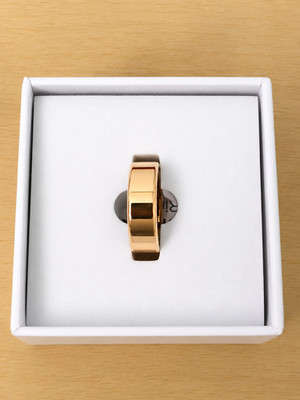 BENIO Gen 2 Smart Ring Gold Size 10 Heart Rate Sleep Fitness Tracker iOS Android