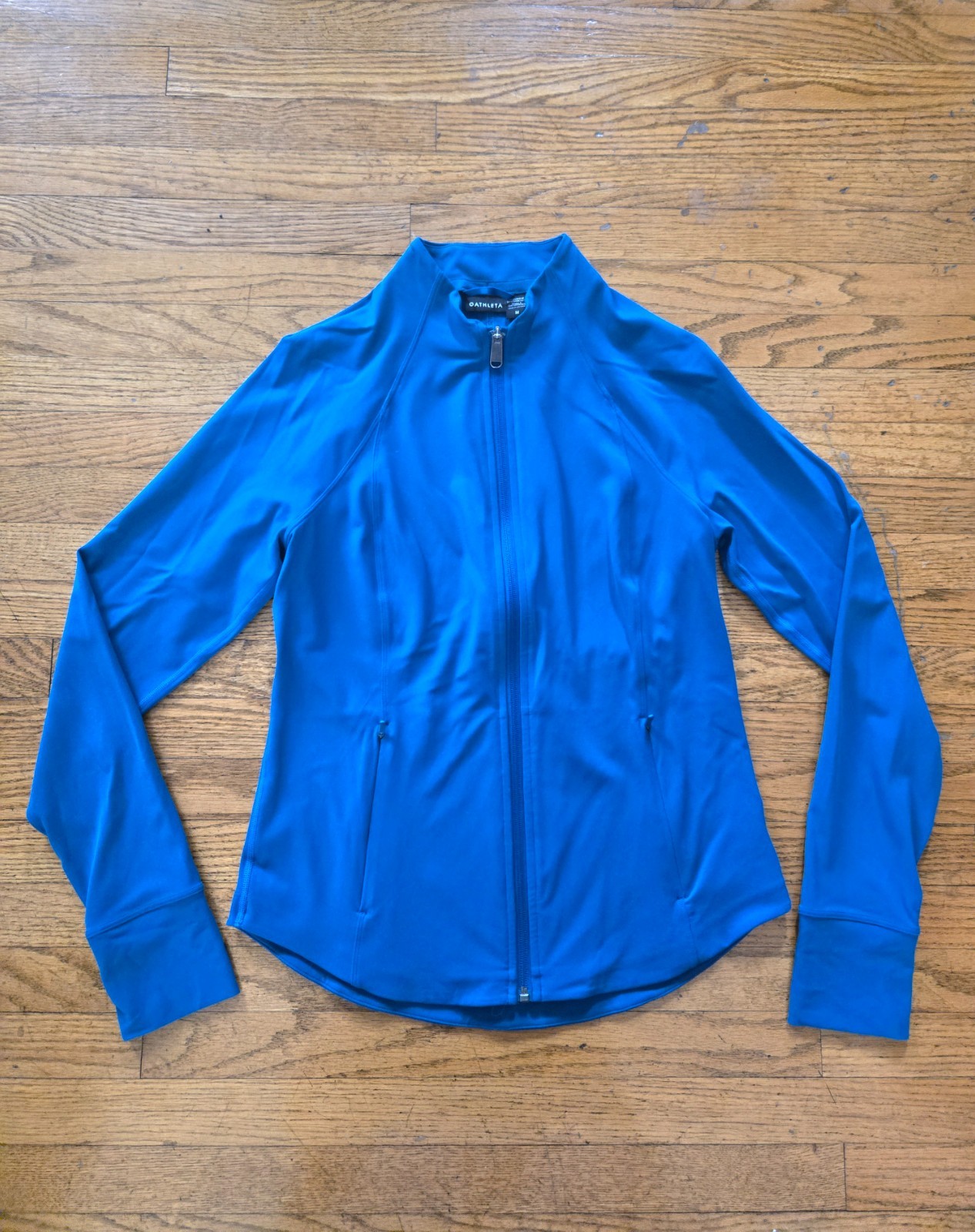 Athleta Salutation Full Zip Jacket Medium Thumbho… - image 1