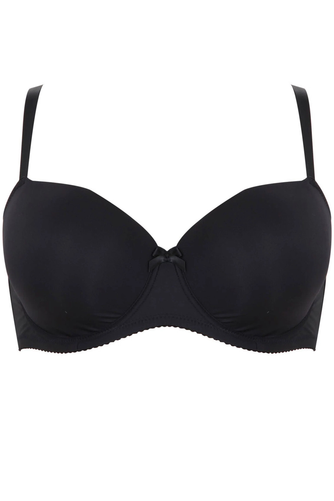Yours Women's Moulded T-Shirt Bra in Black | Size: 38G - Image 2