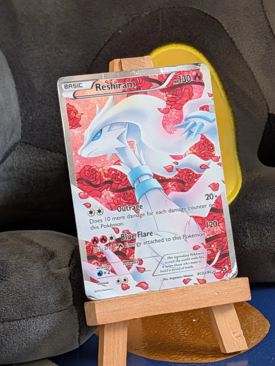 Reshiram Holo Pokémon TCG Individual Collectible Card Game Cards