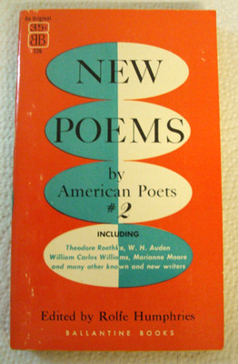 New Poems by American Poets #2 - Ballantine - Paperback