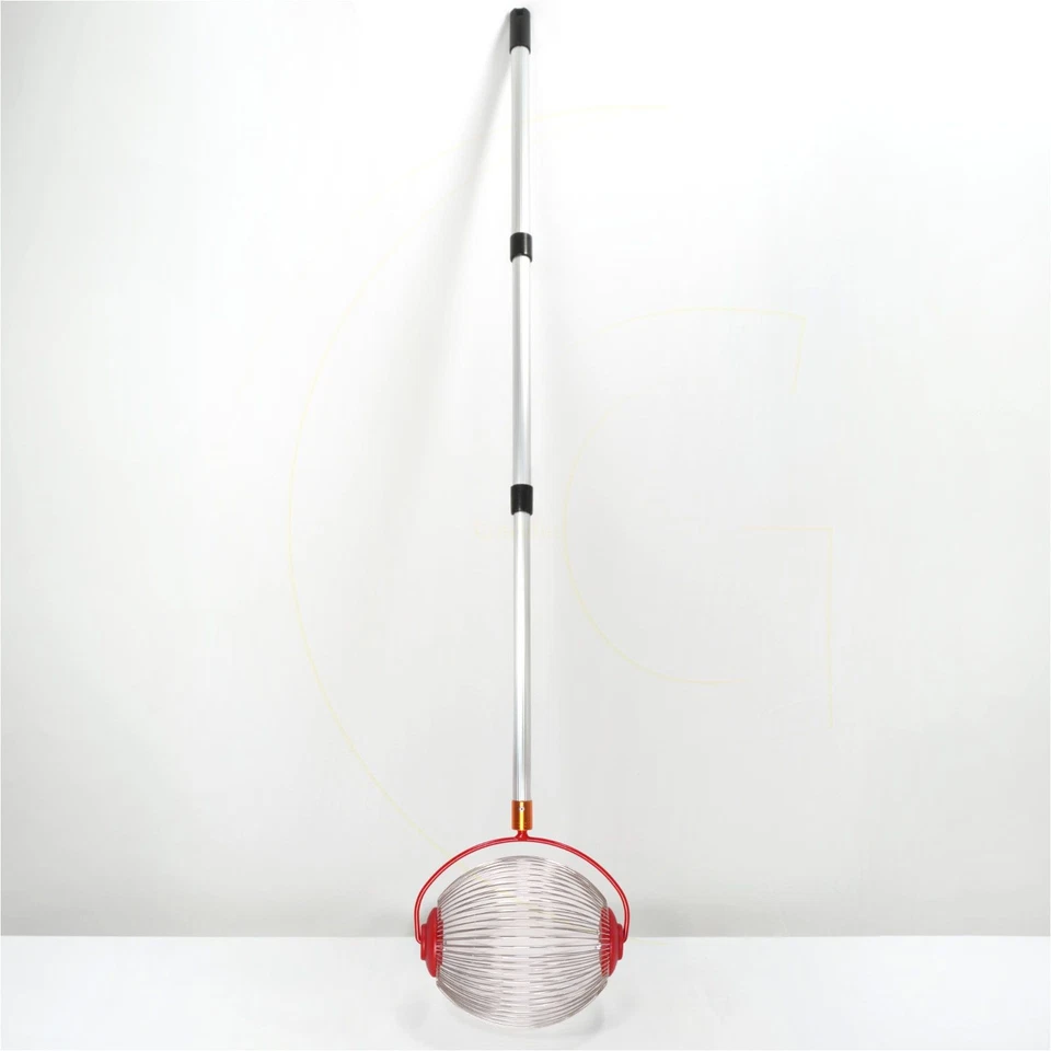 Rollsammler Obstsammler Nusssammler 22 cm mit Teleskopstiel 52–120 cm - Bild 3 von 3