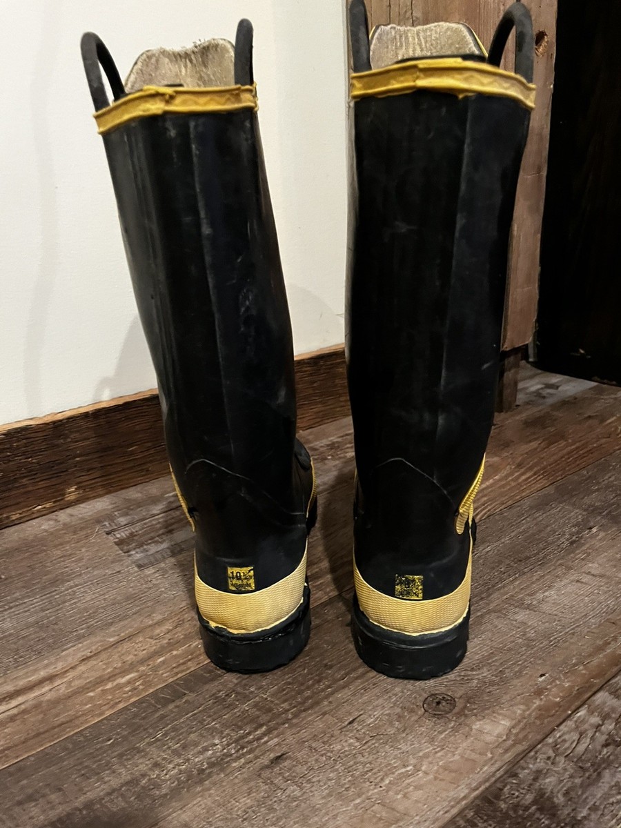 Fireproof Warhorse Insulated Firefighter Boots Steel Toe 
