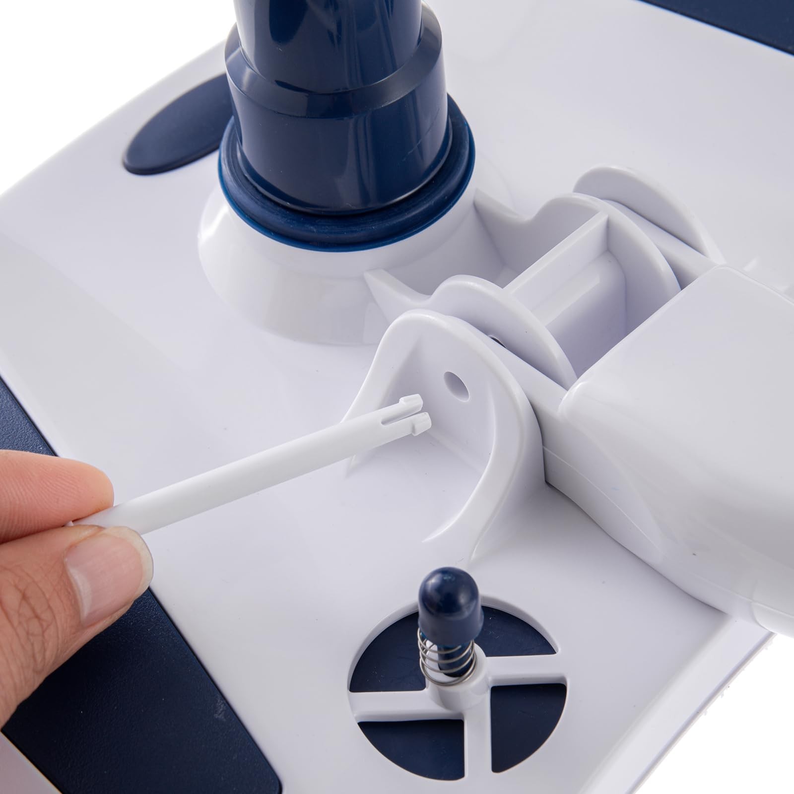 Weighted Pool Vacuum Head,Manual Pool Vacuum Head with Large Side Brushes, 1 ...