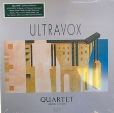 Ultravox Quartet Deluxe Edition 6 CD 1 DVD Box Set Remastered 2023 remastered 