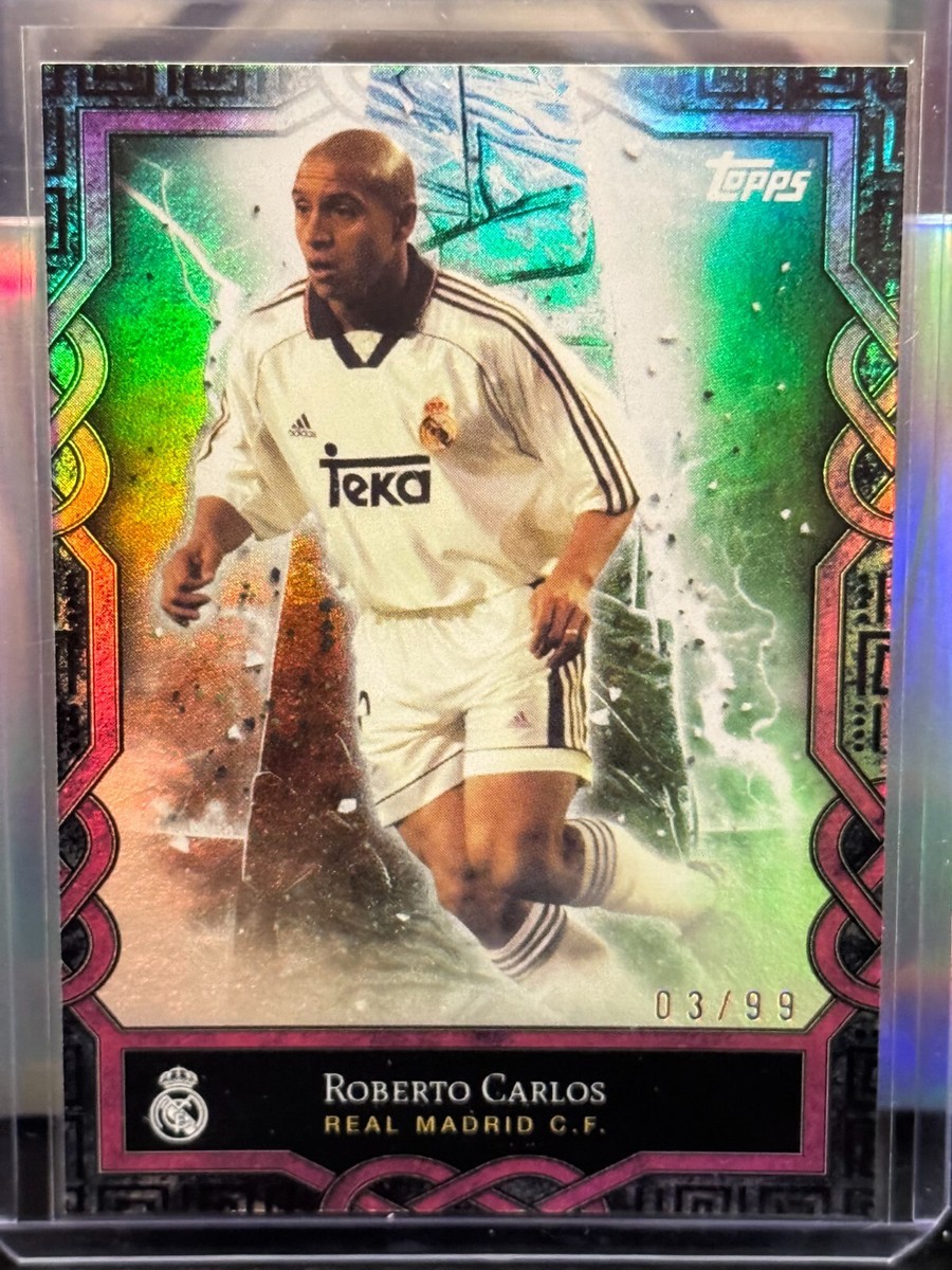 Roberto Carlos MO Jersey Number 3/99 Real Madrid Team Set 2024 | eBay