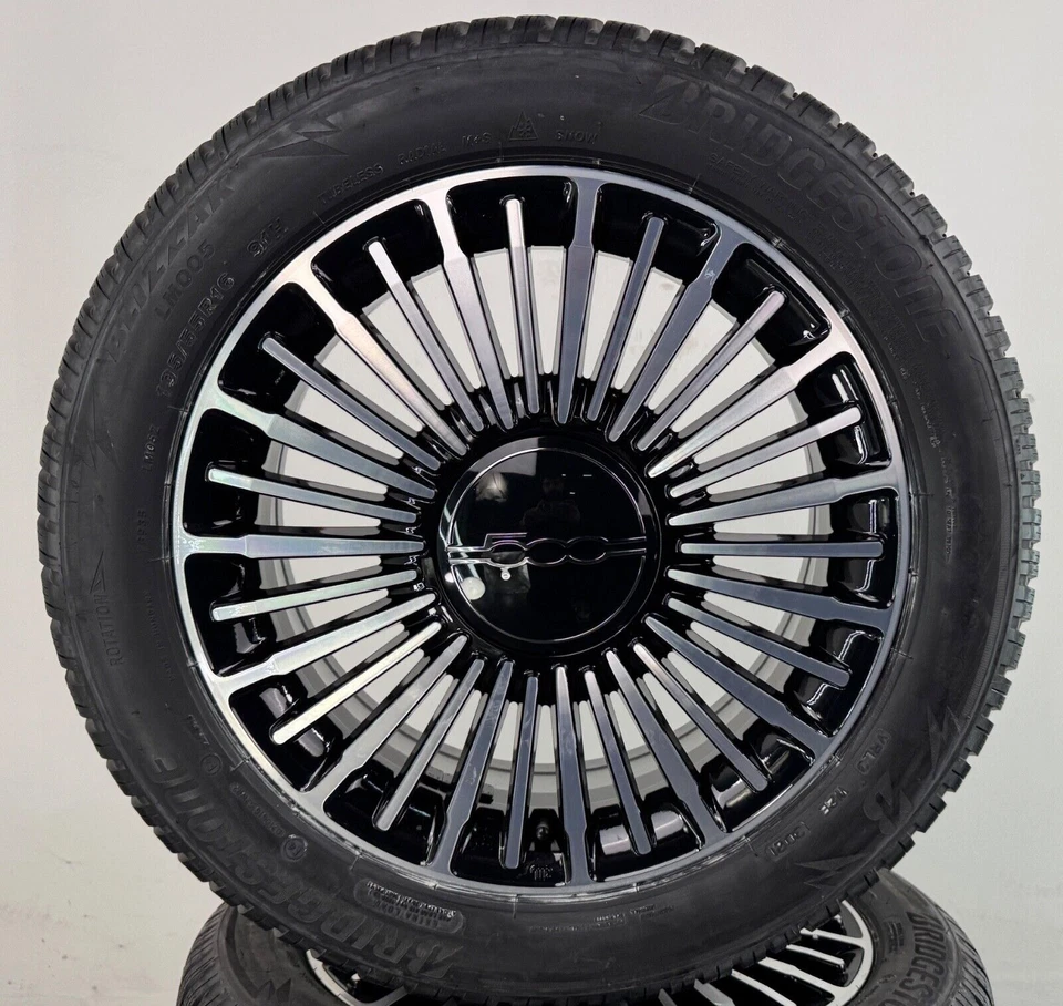 Fiat 500E 16 Zoll Felgen Winterreifen Winterräder NEU 195/55/16 87H M+S NEU - Bild 4 von 4