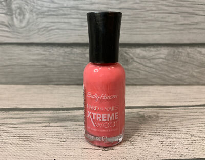 Pink Nail Polish Sally Hansen Hard As Nails Xtreme Wear 310 La Vida Polka 80 s