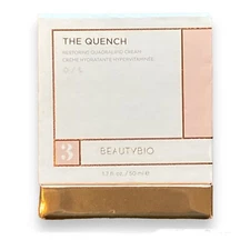 Beauty Bioscience The Quench Quadralipid Skin Recovery Cream  1.7 Oz SEALED BOX