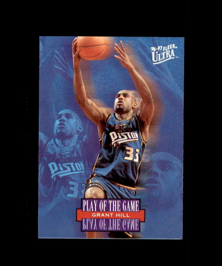 GRANT Hill 原版篮球交易卡运动1997-98 年| eBay