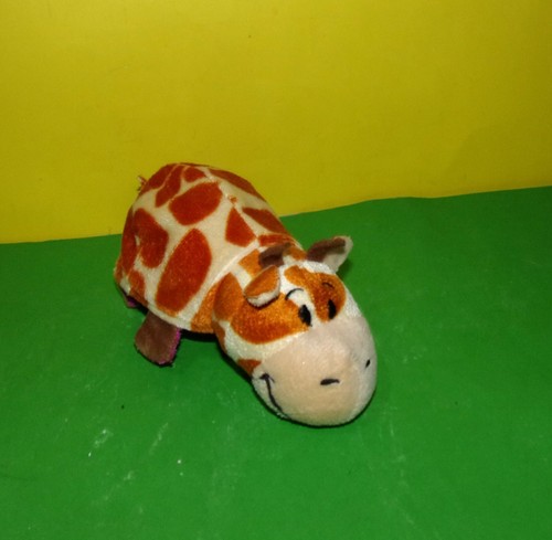 Jay Play Flip-A-Zoo Mini Plüschtier Ava Nilpferd / Geo Giraffe 2 in 1 Stofftier - Bild 2 von 3