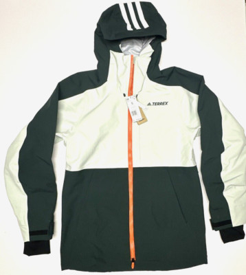 Adidas Terrex Post Consumer 3L 20,000mm Alpine Ski Snow Jacket Parka Mens Sm