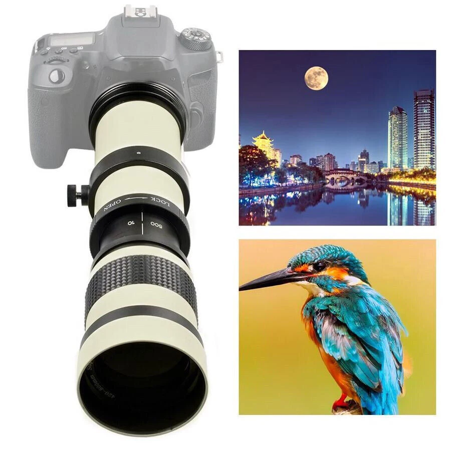 F/8.3-16 Telephoto Lens 420-800MM Super Telephoto Zoom for Nikon F Mount Camera - Image 2 of 4
