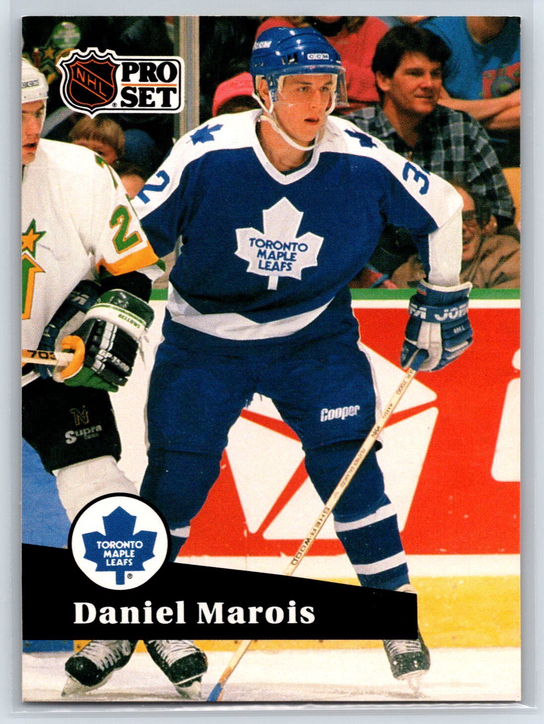 1991-92 Pro Set French Daniel Marois Toronto Maple Leafs #223
