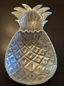 Arthur Court Pineapple Tray Serving Dish Chip Dip