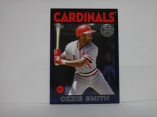2021 Update 1986 Topps Baseball 35th Anniversary Blue Ozzie Smith #86B-35 HOF