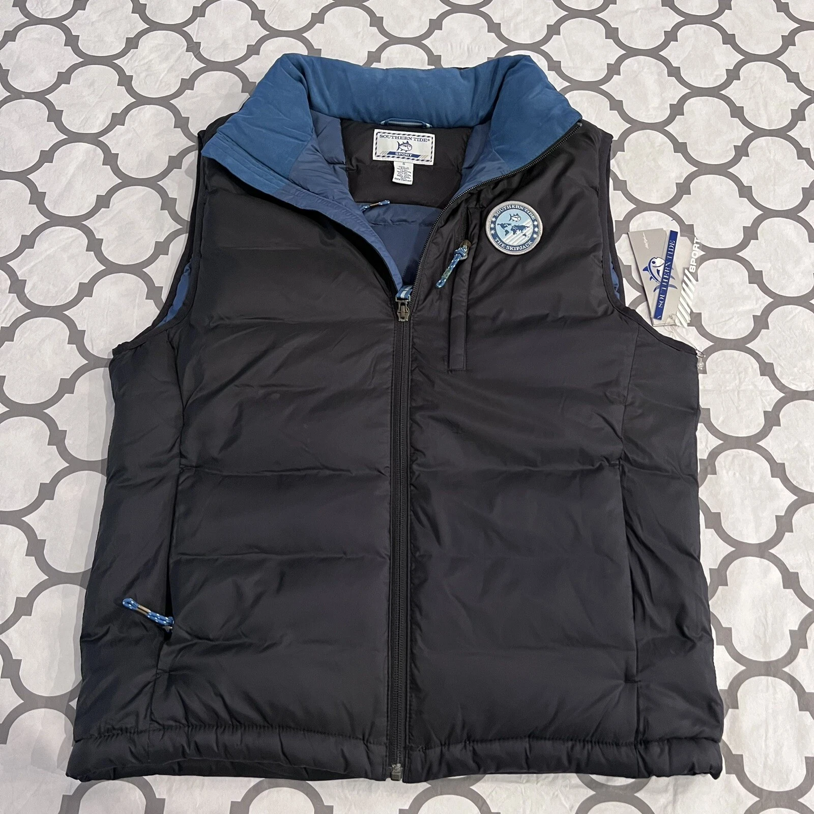 Southern Tide Puffer Vest Jacket Down Insulated Men’s Size Small Outdoors