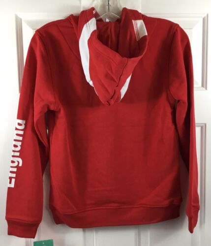 Team England Soccer FIFA World Cup Qatar 2022 Red Hoodie Youth Girls L (14) - Picture 3 of 8