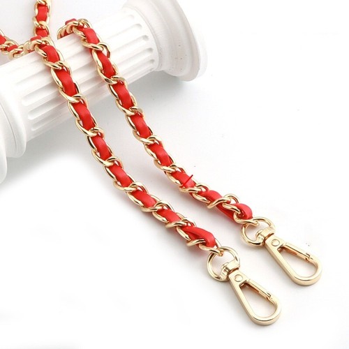Replacement Crossbody Metal PU Leather Chain Strap Shoulder Bag Handbag 4.0 #L - Picture 21 of 39