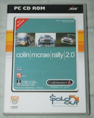 Colin McRae Rally 2.0, PC CD-ROM Original Codemasters Spiel (ausverkaufte Software)
