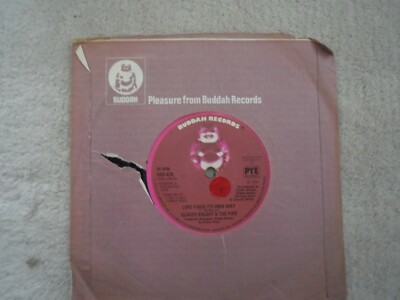 GLADYS KNIGHT & THE PIPS - LOVE FINDS ITS OWN WAY  VINYL 7'' SINGLE  SOUL DISCO