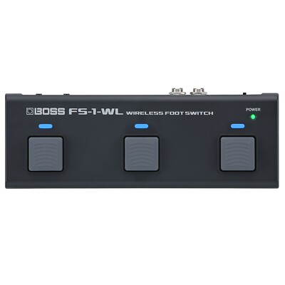 New Boss FS-1-WL Bluetooth Wireless Footswitch Pedal