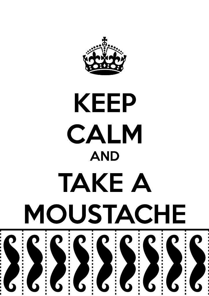 KEEP CALM AND TAKE A MUSTACHE GLOSSY POSTER PICTURE PHOTO funny cool wall  2170 | eBay