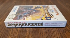 **NEW** SEALED The Magic of Scheherazade Nintendo NES H Seam + Hangtab 